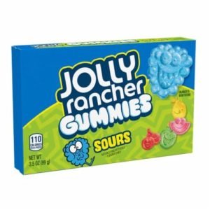 JOLLY RANCHER Gummies Sours Assorted Fruit Flavored Candy Box