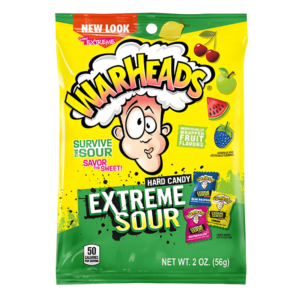 Bonbons Acides Warheads Extreme Sour 56g