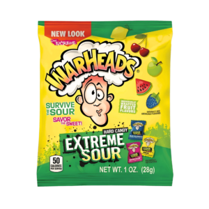 Bonbons Warheads Extrême Acidulé 28g