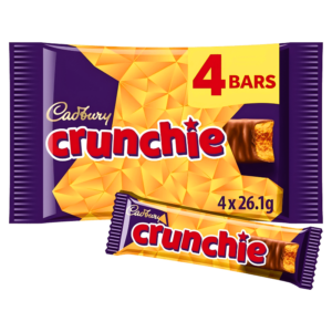Cadbury Crunchie 4 Barres 104g