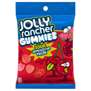 Jolly Rancher Gummies Sour Awesome Reds 184g