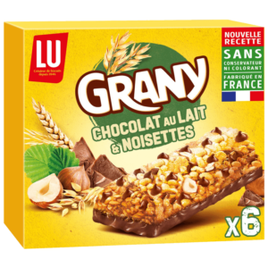 Lu Grany Chocolat Au Lait Noisettes 138g