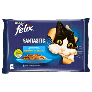 Purina Felix Fantastic Sélection de Poissons 340g