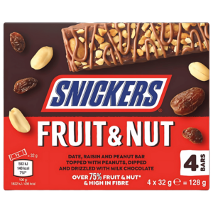 Snickers Fruit & Nut 128g