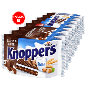 Knoppers Black & White Pack 8