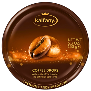 Bonbons Kalfany Coffee Drops 150g