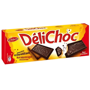 Delichoc Biscuits au Chocolat Noir 150g