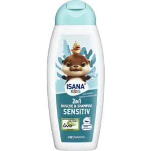 Gel Douche & Shampooing 2 en 1 Sensible Isana Kids 300ml