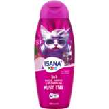 Gel Douche, Shampooing & Après-Shampooing 3 en 1 Isana Kids Music Star 300ml