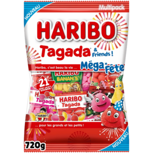 Haribo Tagada & Friends Mega Fête Multipack 720g