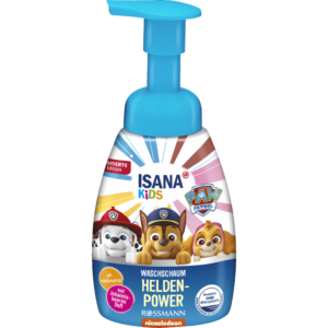 Mousse Lavante Isana Kids Pouvoir des Héros Paw Patrol 250ml