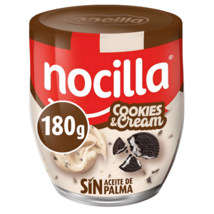 Nocilla Pâte à Tartiner Cookies & Cream 180g