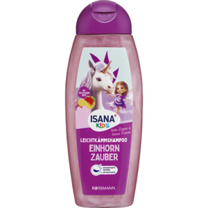 Shampooing Démêlant Léger Isana Kids Magie de Licorne 300ml