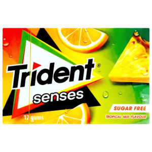 Trident Senses Tropical Mix Sans Sucre 12 Gums
