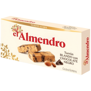 Almendro Turrón Blando avec Chocolat - 200g