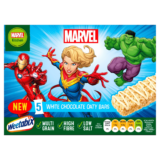 Barres Marvel Chocolat Blanc et Avoine 5 pièces