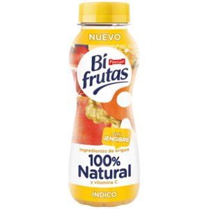 Bi Frutas Boisson à Base de Jus de Fruits, Lait et Vitamine C avec Gingembre 240ml