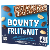 Bounty Fruit & Nut 128g