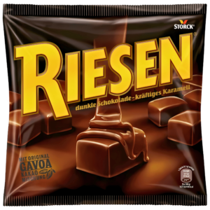 Riesen Caramels enrobés de Chocolat Noir 105g