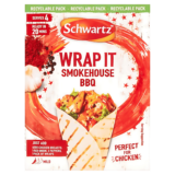 Schwartz Wrap It Smokehouse BBQ Doux 4 portions