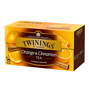 Twinings Thé Orange & Cannelle - 25 Sachets (50g)