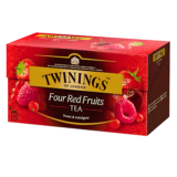 Twinings Thé aux Quatre Fruits Rouges - 25 Sachets (50g)