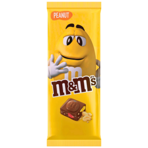 Barre de Chocolat au Lait avec M&M's Minis Arachide 165g