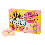 Fizz N Foam Candy Rhubarb & Custard 100g