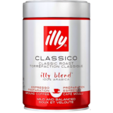 Illy Classico 100% Arabica Café Moulu Doux et Équilibré 250g