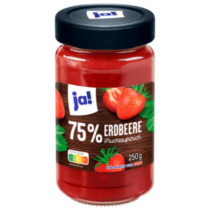 JA Confiture 75% Fraises 250g