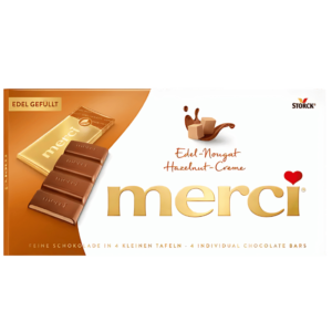 Merci Barres de Chocolat Nougat Noble 112g