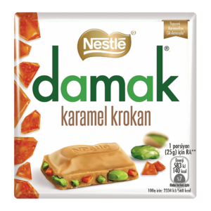 Nestle Damak Karamel Krokan 60g