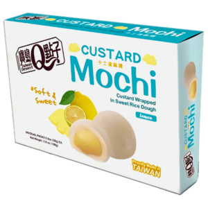 Taiwan Dessert Mochi au Citron avec Crème Pâtissière 168g