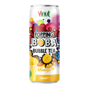 Vinut Thé aux Bulles Popping Boba Mangue 320ml