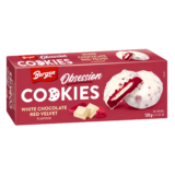 Bergen Obsession Cookies Chocolat Blanc Red Velvet 128g