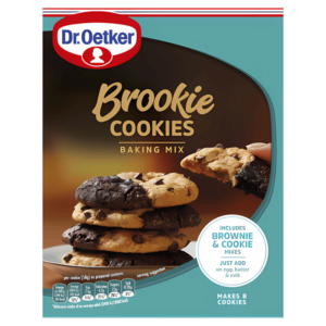 Dr Oetker Mélange pour Biscuits Brookie Chocolat Noir 390g