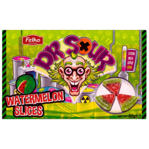 Dr Sour Watermelon Slices 80g