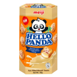 Galletas Hello Panda Meiji avec Garniture Saveur Caramel 50g