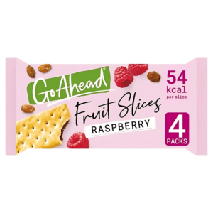 Go Ahead Fruit Slices Framboise et Raisins Secs 174g