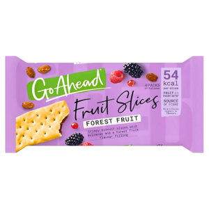 Go Ahead Fruit Slices Fruits des Bois et Raisins Secs 174g