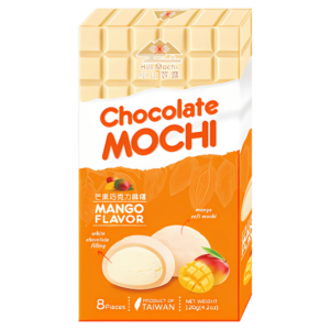 Hill Mochi Chocolat - Saveur Mangue 120g