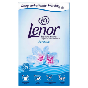 Lingettes Assouplissantes Lenor Aprilfrisch 34 Lingettes