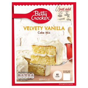 Mélange à Gâteau Vanille Velouté Betty Crocker 425g