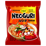 Nouilles épicées et fruits de mer Nongshim Neoguri Ramyun 120g - Certifiée Halal