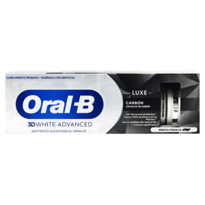 Oral-B 3D White Advanced Luxe Carbon Menthe Fraîche 75ml