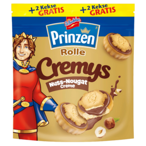 Prinzen Rolle Cremys à la Crème Noisette-Nougat 200g