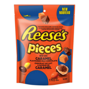 Reese's Pieces au Chocolat au Lait Aromatisé au Caramel 170g