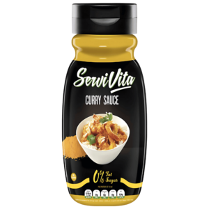 Sauce Curry Servivita 0% Matières Grasses et Sucres 320ml