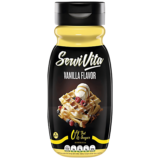Sauce Vanille Servivita 0% Matières Grasses et Sucres 320ml
