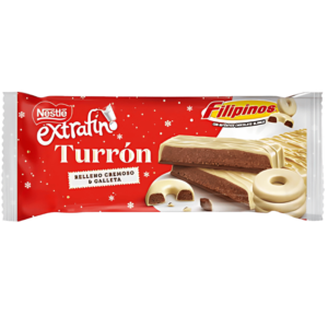 Turrón Relleno Cremoso & Galleta Nestlé Extrafino Filipinos 232g